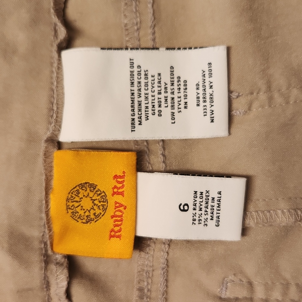 Ruby Rd women’s dress pants size 6 - Picture 5 of 7